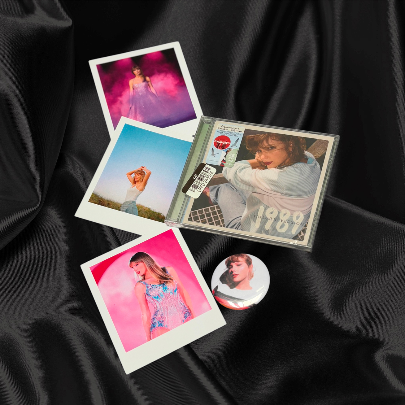 Taylor Swift - 1989 (Taylor's Version) Aquamarine Green Deluxe Poster Edition (Target Exclusive, CD) 1