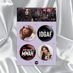 Dua Lipa - Debut (Pin Set) #2