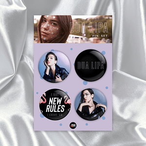 Dua Lipa - Debut (Pin Set)