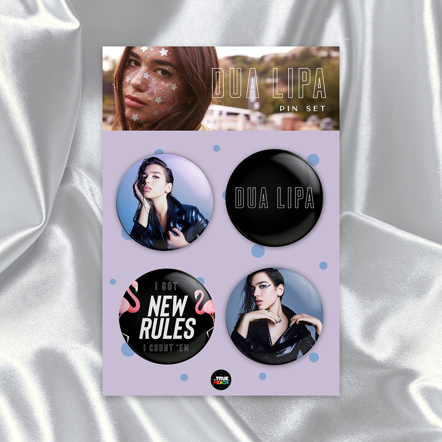 Dua Lipa - Debut (Pin Set) 1