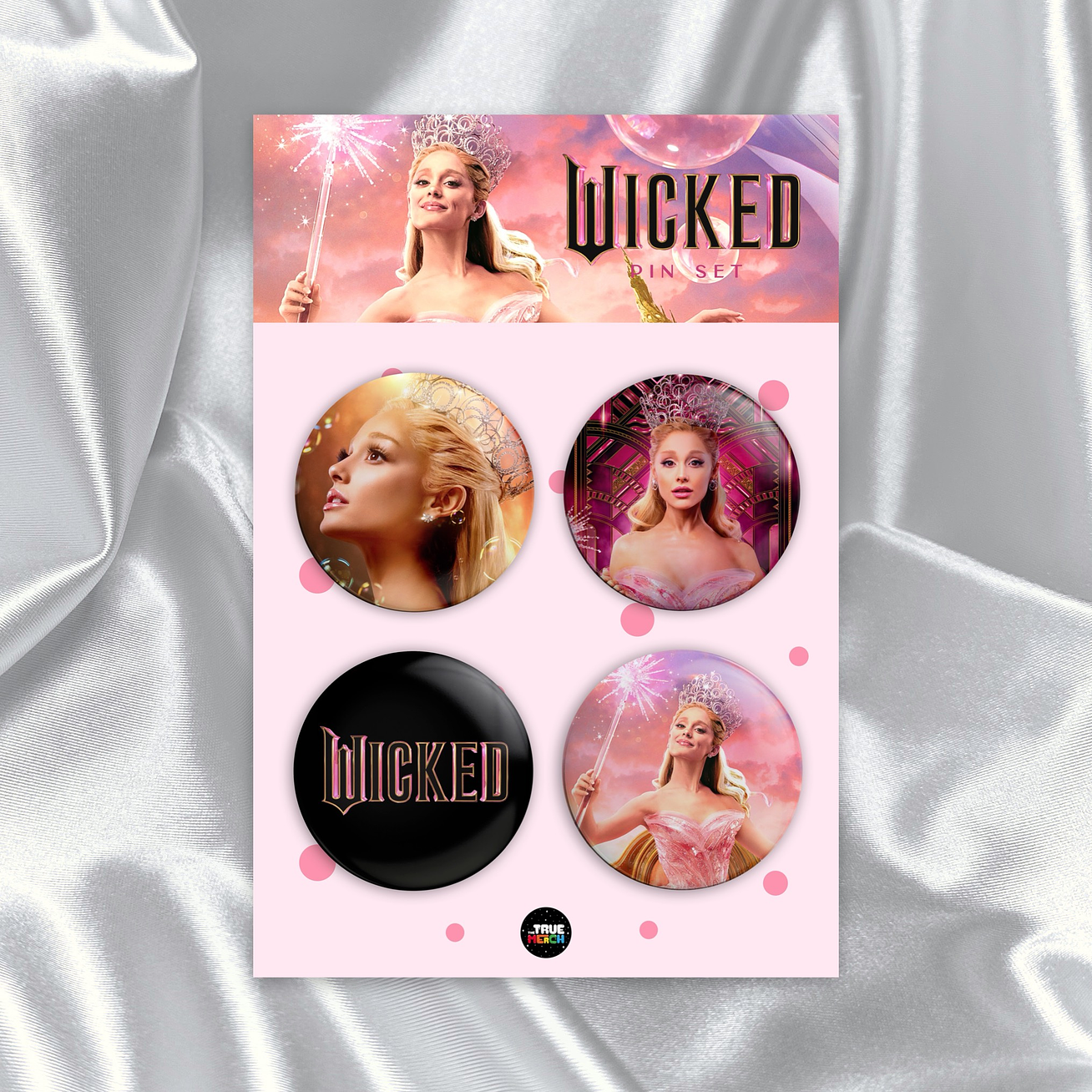 Ariana Grande - Wicked (Pin Set) Glinda 1