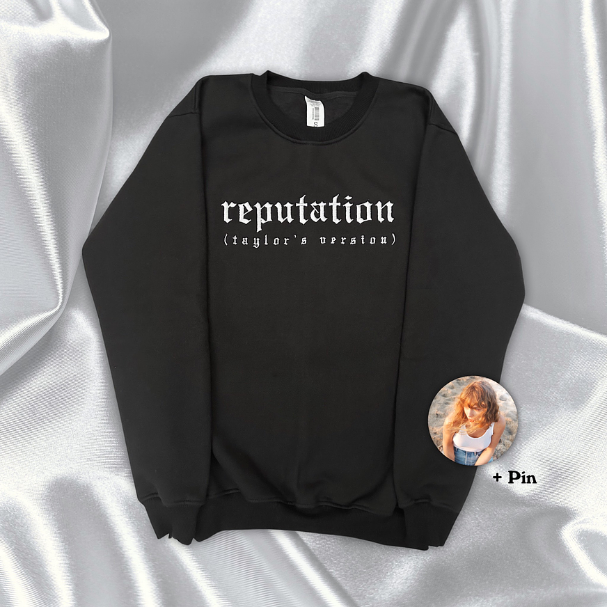 Polera Bordada Taylor Swift - Reputation (Taylor’s Version) 1
