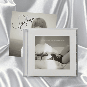 The Tortured Poets Department CD Firmado a mano por Taylor Swift (Signed)