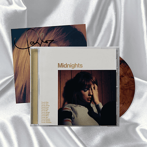 Midnights Mahogany Firmado a mano por Taylor Swift (Signed)