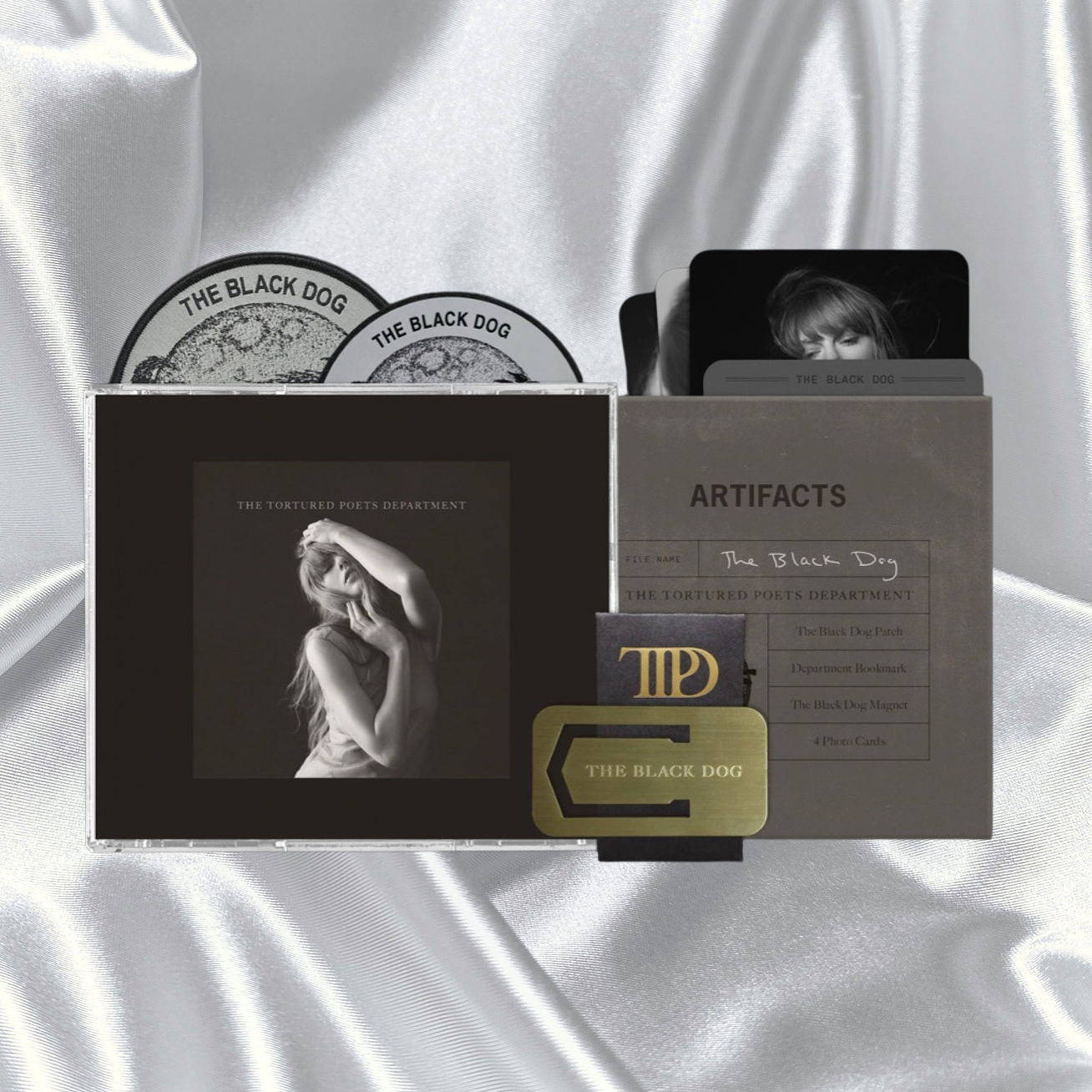 Taylor Swift - The Tortured Poets Department “The Black Dog” CD Deluxe  1