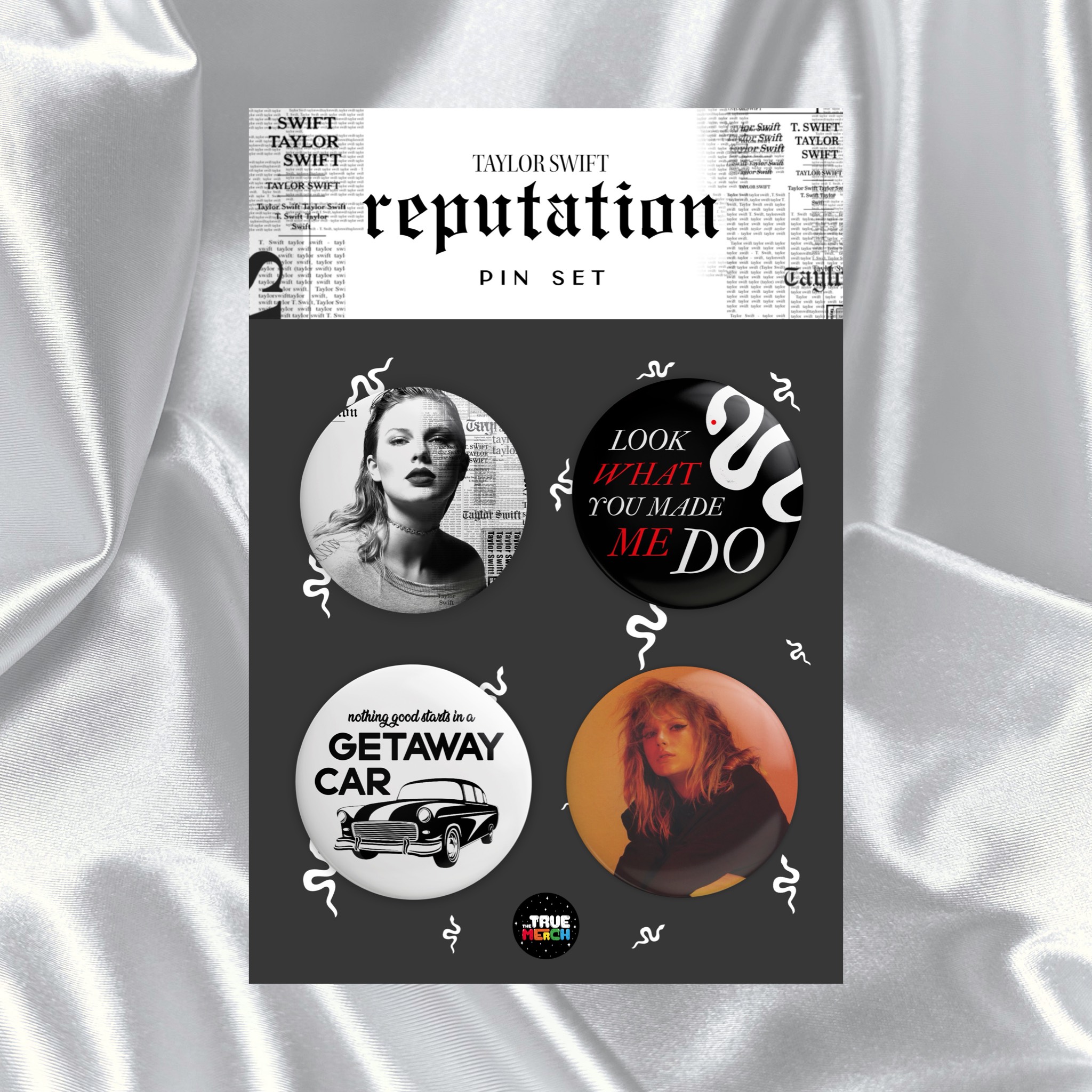 Taylor Swift - Reputation (PIN SET) #1