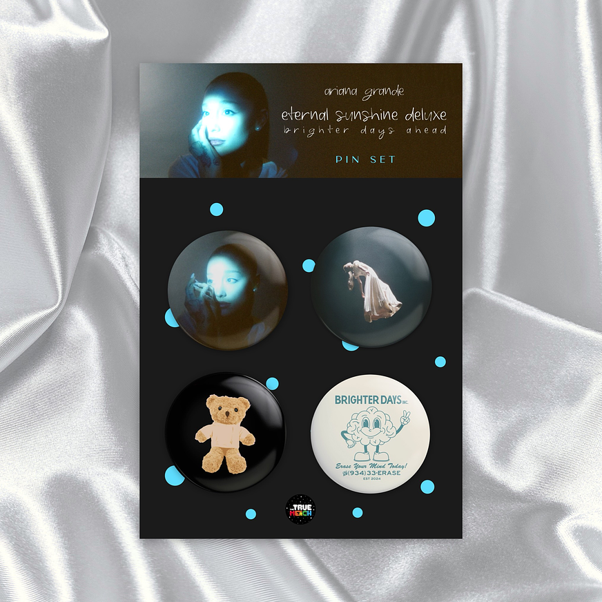 ARIANA GRANDE - ETERNAL SUNSHINE DELUXE (PIN SET) 1