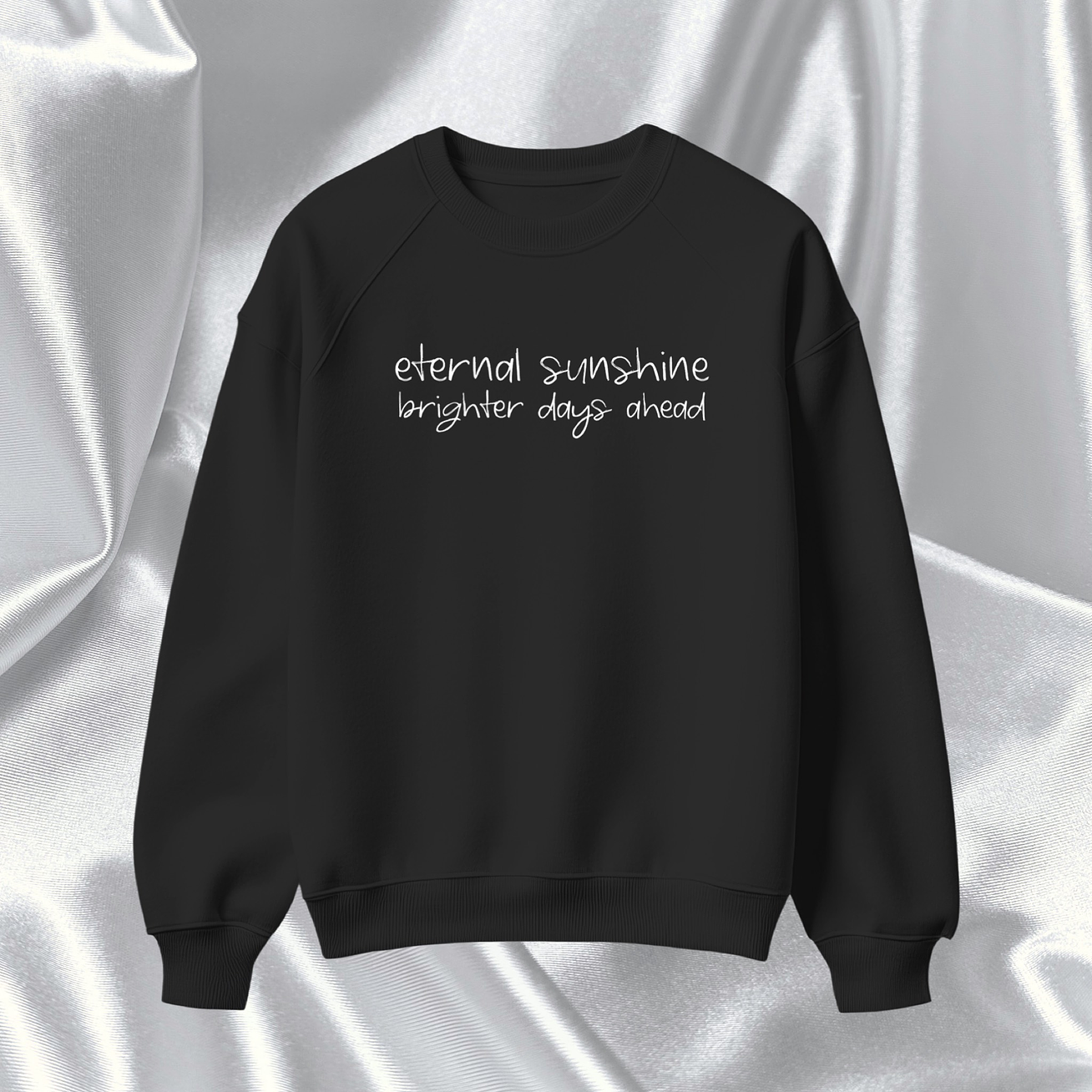 Ariana Grande - Polera Bordada “Eternal Sunshine Brighter Days Ahead” 1