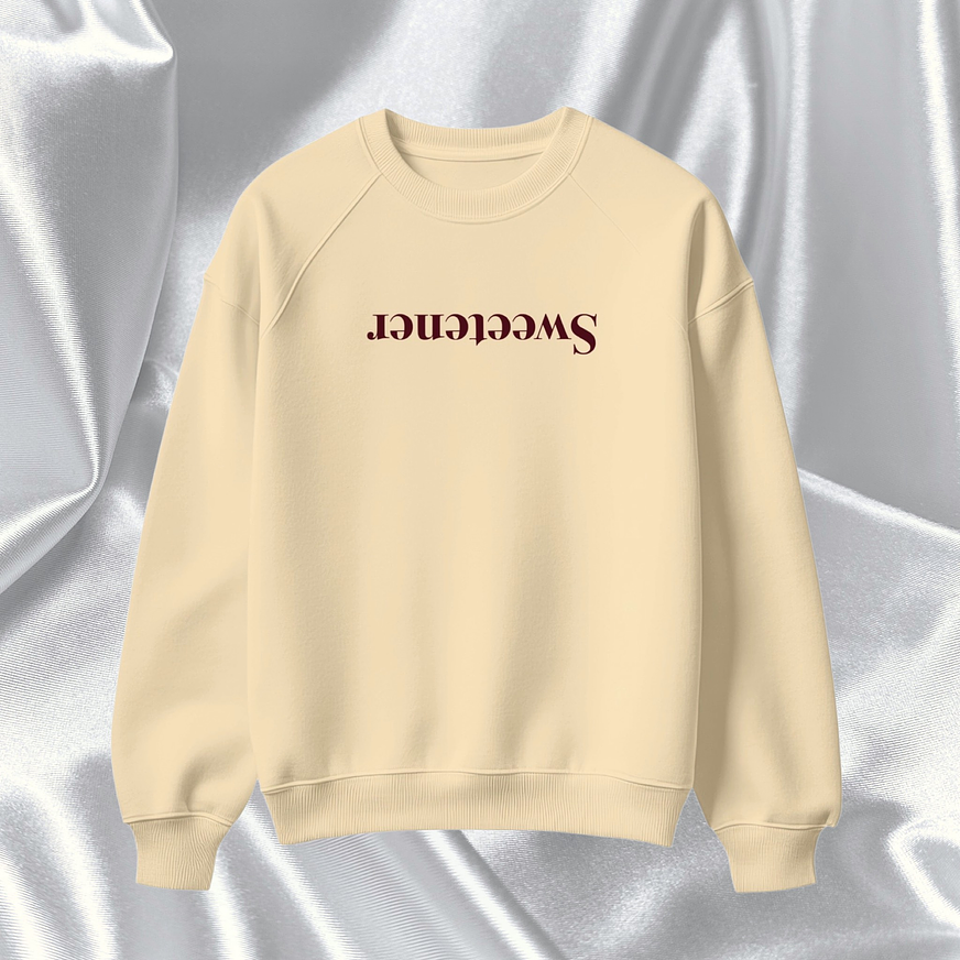 Ariana Grande - Polera Bordada Sweetener Beige 1