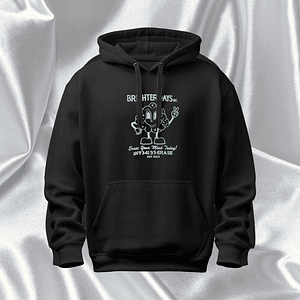 Ariana Grande - Polera Bordada con capucha “Brighter Days Inc”