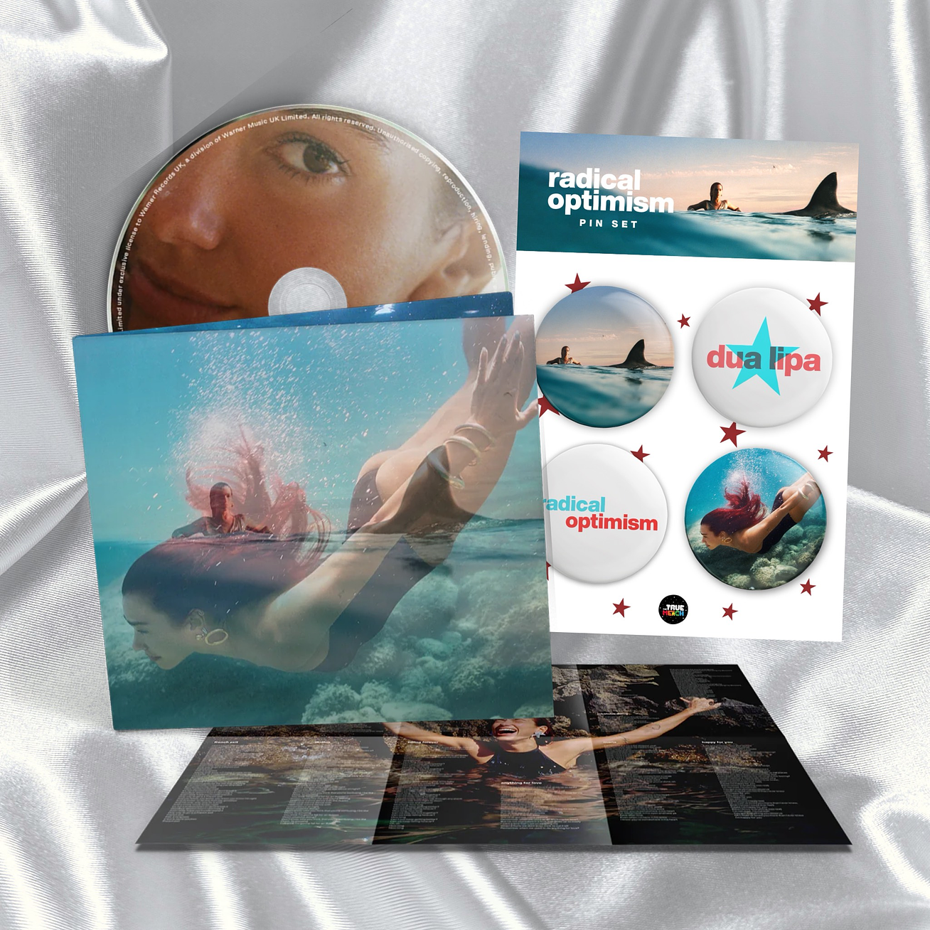 Dua Lipa - Radical Optimism CD Lenticular + Set 4 Pin 1