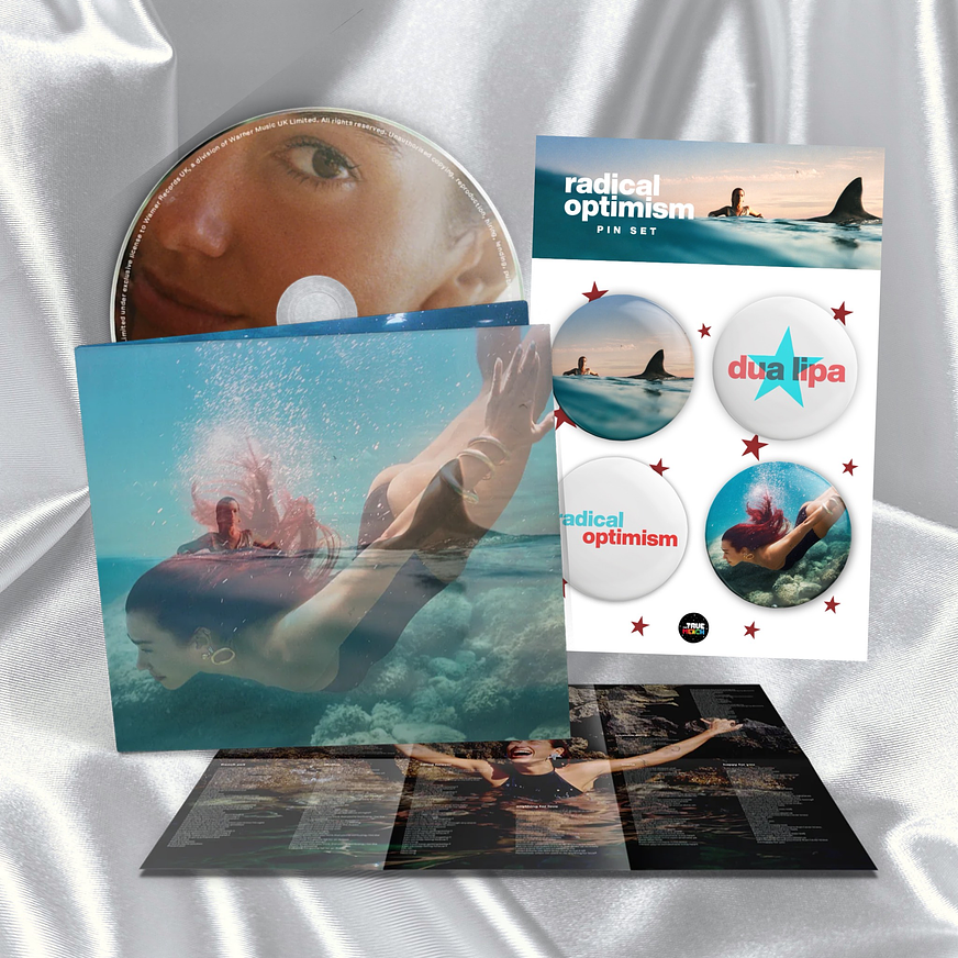 Dua Lipa - Radical Optimism CD Lenticular + Set 4 Pin 1