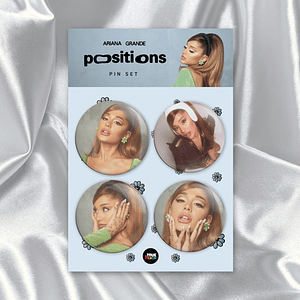 Ariana Grande - Positions (Pin Set)