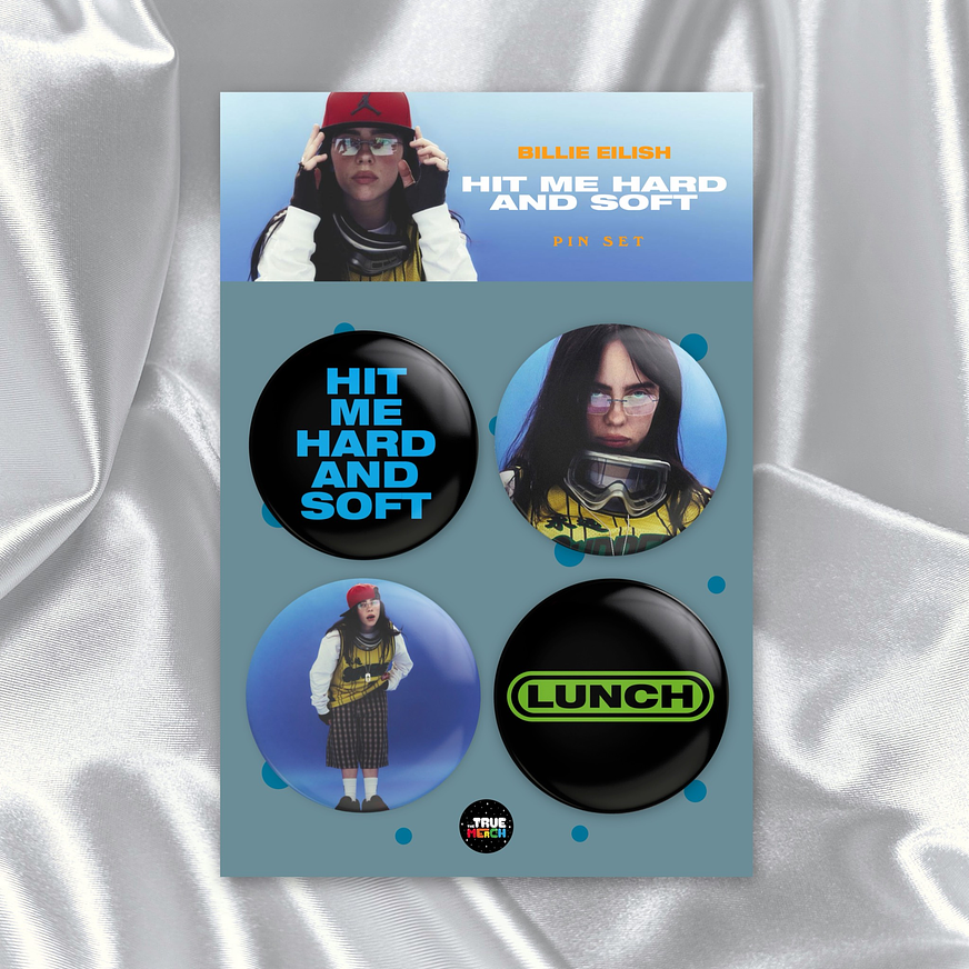Billie Eilish - Hit Me Hard And Soft (Pin Set) #2 1