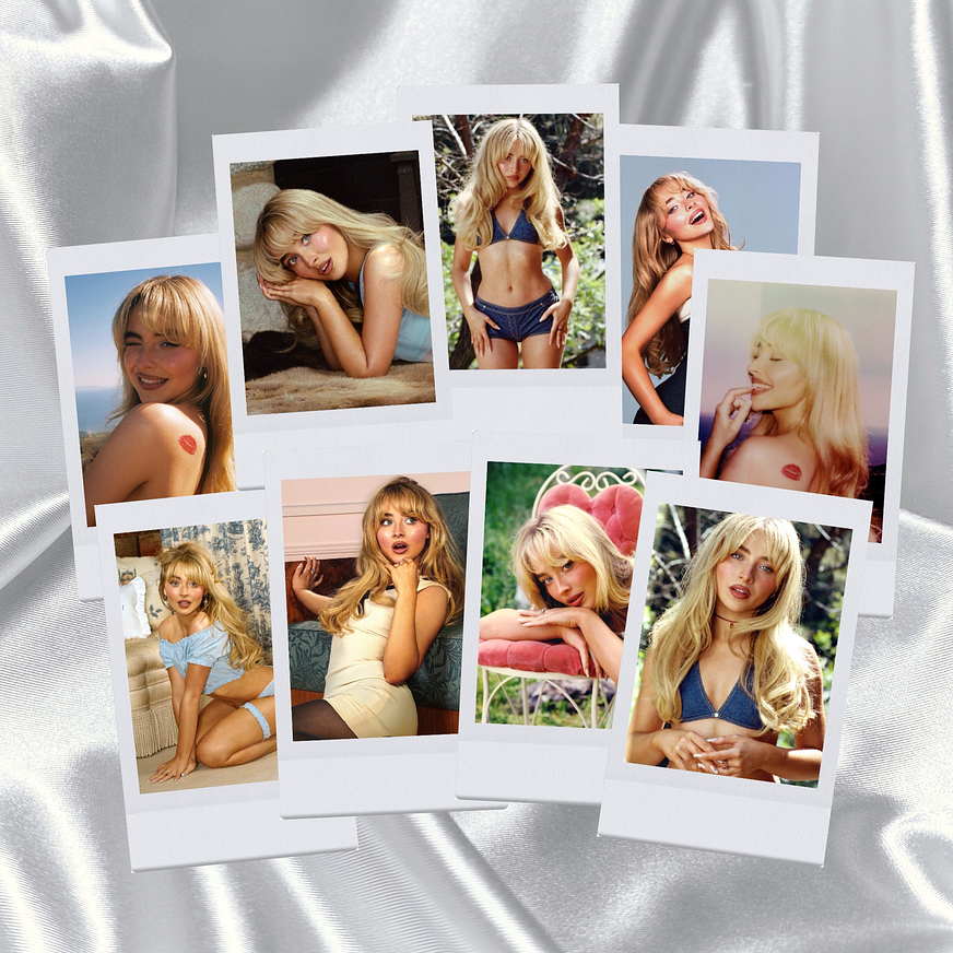 Pack 9 Polaroids - Sabrina Carpenter 1