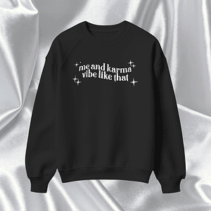 Polera Bordada Taylor Swift - Midnights (Karma)