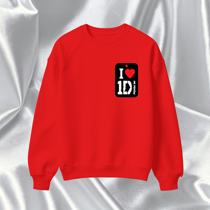 One Direction - Polera Bordada “I Love One Direction” 1