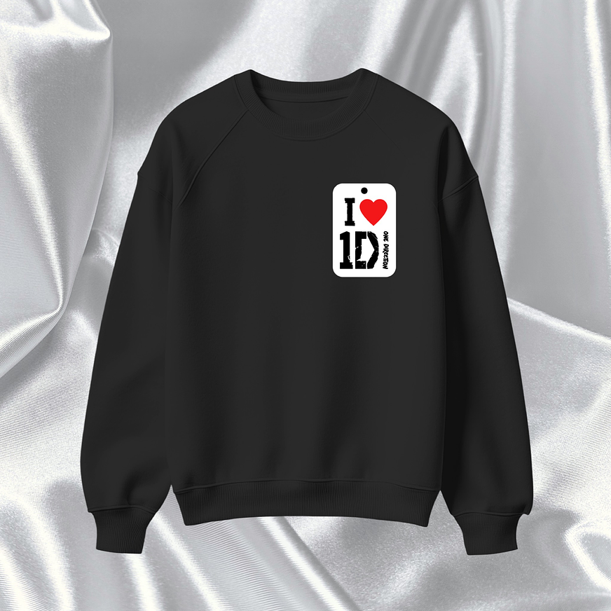One Direction - Polera Bordada “I Love One Direction” 2