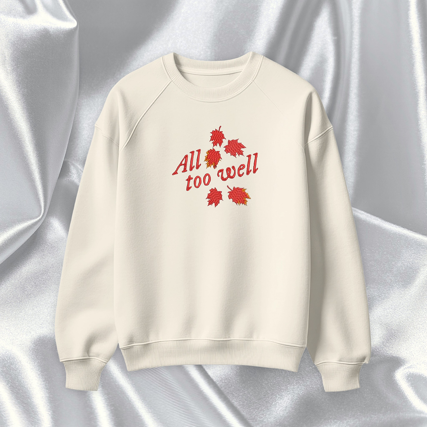 Polera Bordada Taylor Swift - All Too Well  1