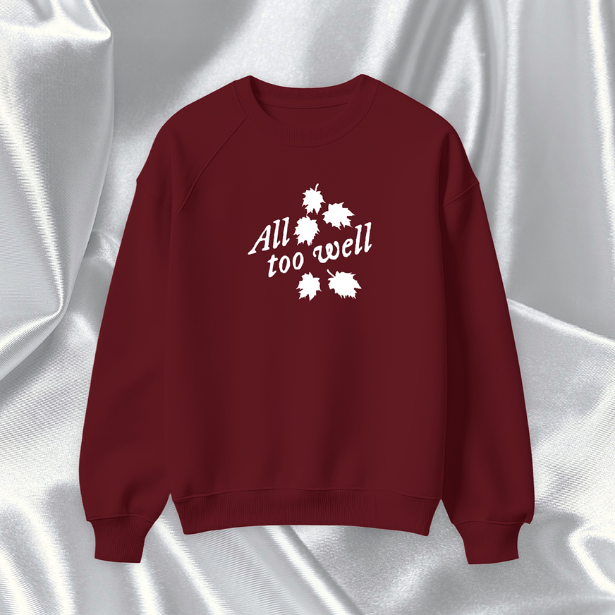 Polera Bordada Taylor Swift - All Too Well  2