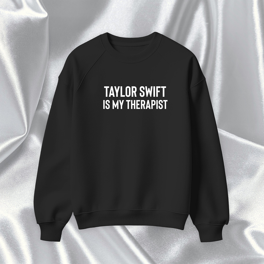 Polera Bordada Taylor Swift - TAYLOR SWIFT IS MY THERAPIST 2