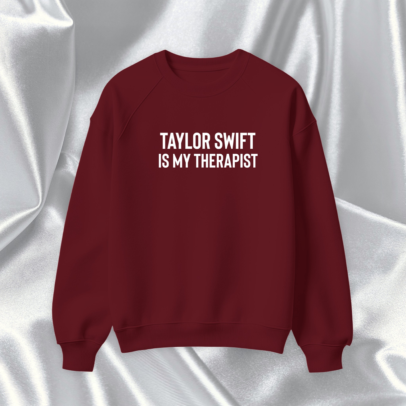 Polera Bordada Taylor Swift - TAYLOR SWIFT IS MY THERAPIST 3