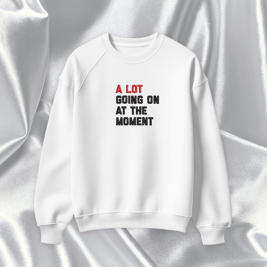 Polera Bordada Taylor Swift - A Lot Going On At The Moment 1