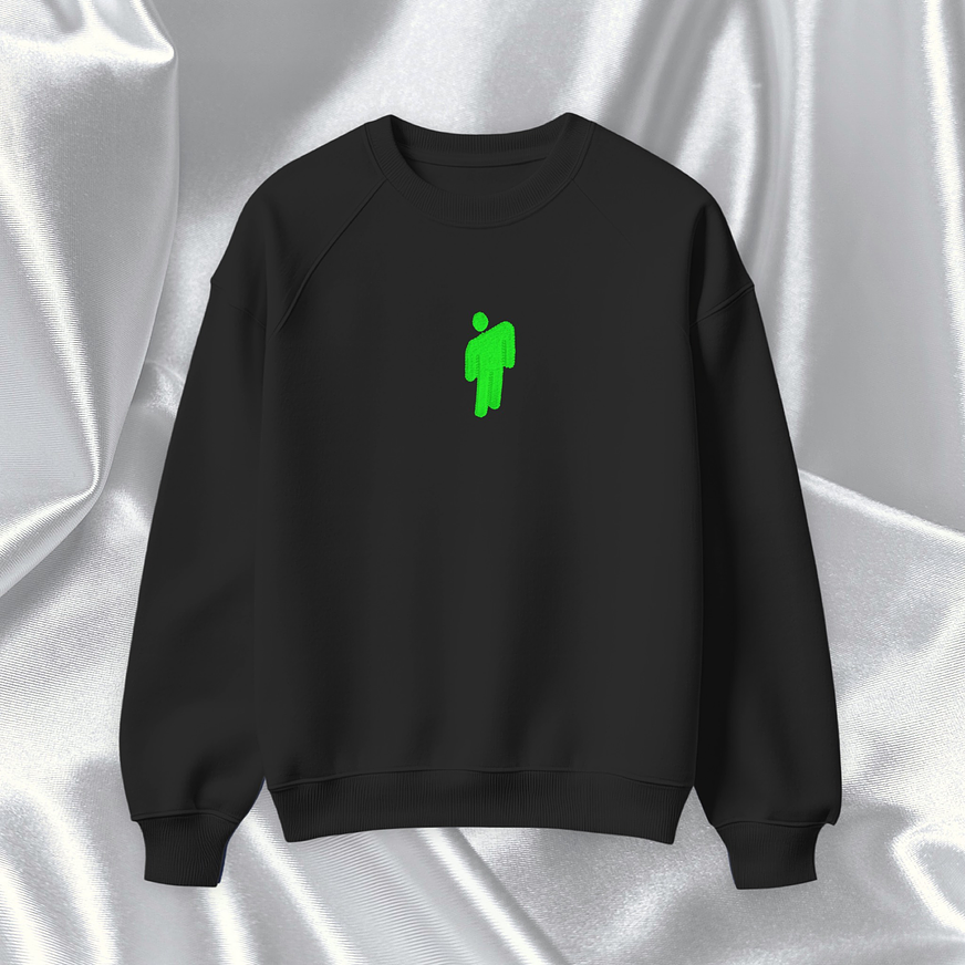 Billie Eilish - Polera Bordada Logo 3