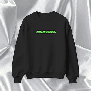 Billie Eilish - Polera Bordada Billie Eilish Logo