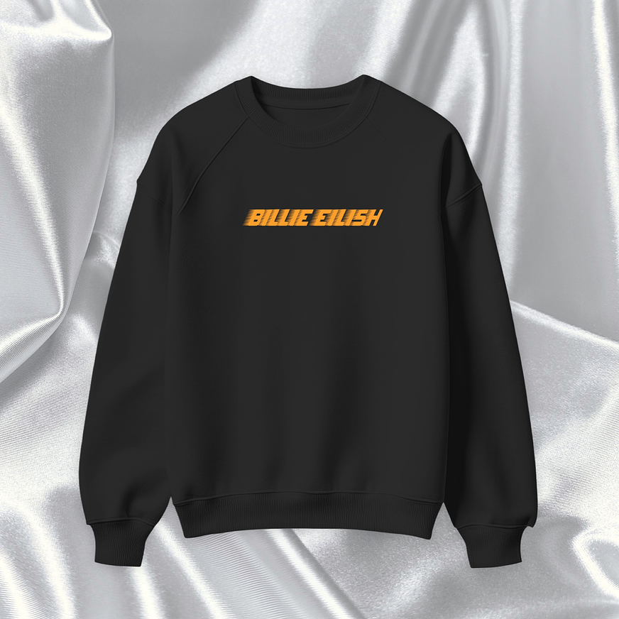 Billie Eilish - Polera Bordada Billie Eilish Logo 2