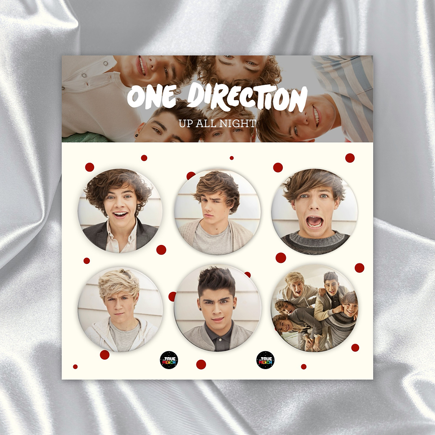 One Direction - Up All Night (Set 6 Pin) 1
