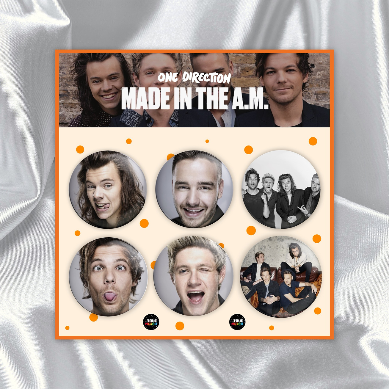 One Direction - MADE IN THE A.M (Set 6 Pin) 1
