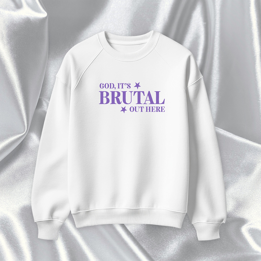 Olivia Rodrigo - Polera Bordada “brutal” 1