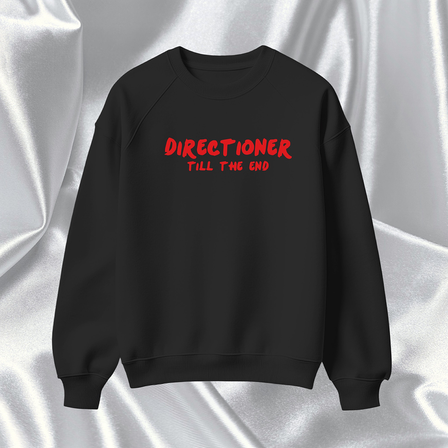 One Direction - Polera Bordada “Directioner Till the End” 2