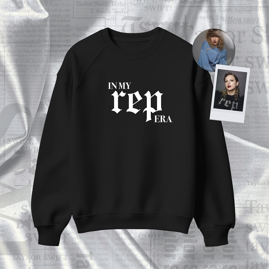 Polera Bordada Taylor Swift - Reputation “IN MY REP ERA” 1