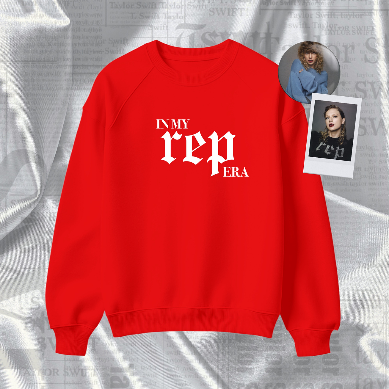 Polera Bordada Taylor Swift - Reputation “IN MY REP ERA” 2