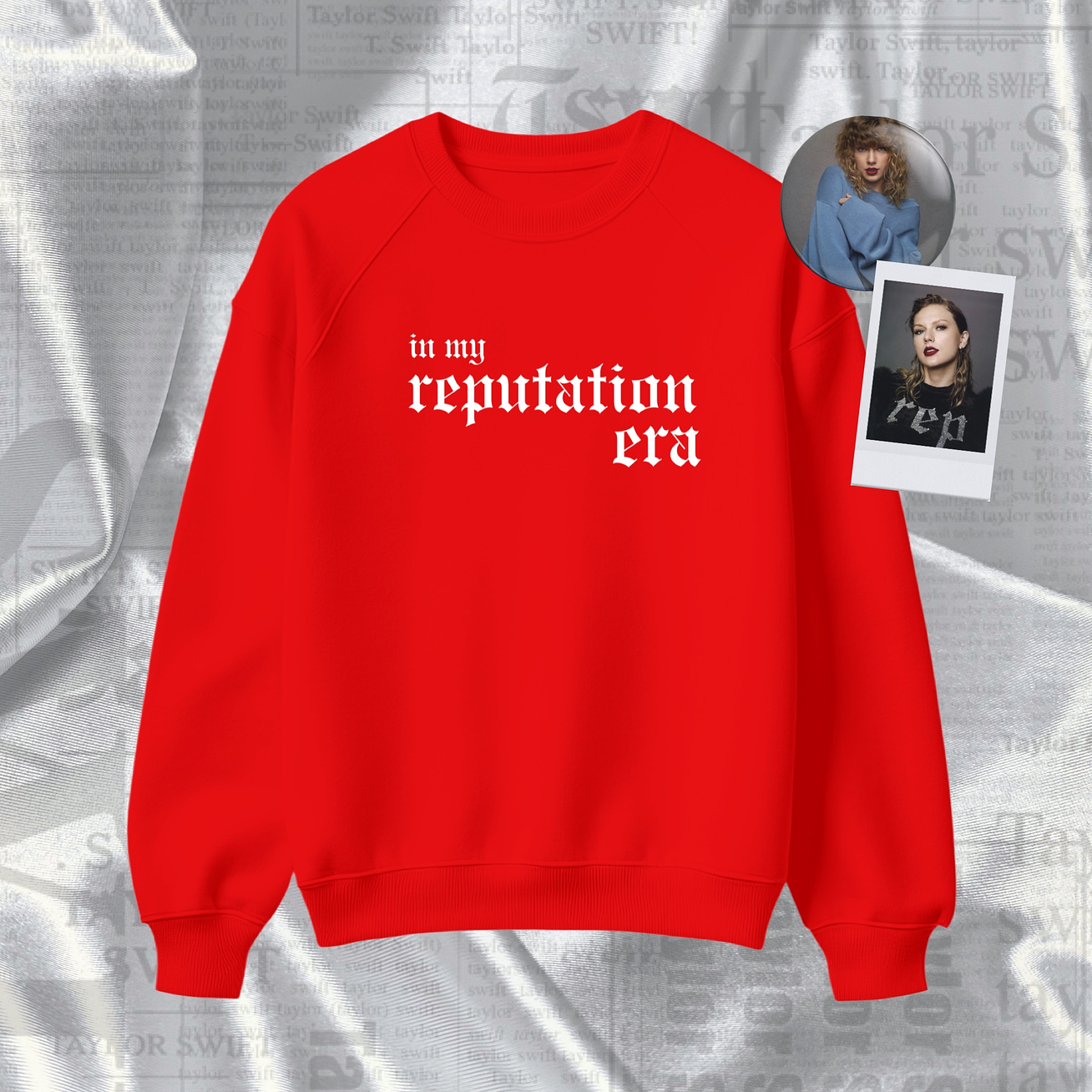 Polera Bordada Taylor Swift - Reputation “In My Reputation Era” 2