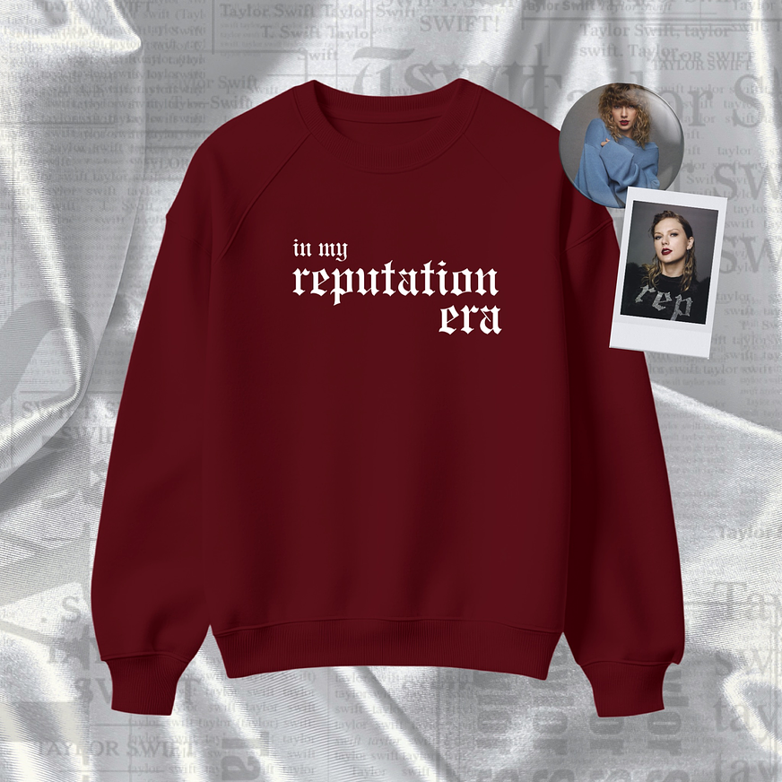 Polera Bordada Taylor Swift - Reputation “In My Reputation Era” 3