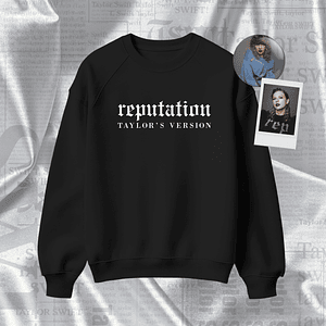 Polera Bordada Taylor Swift - Reputation (Taylor’s Version)