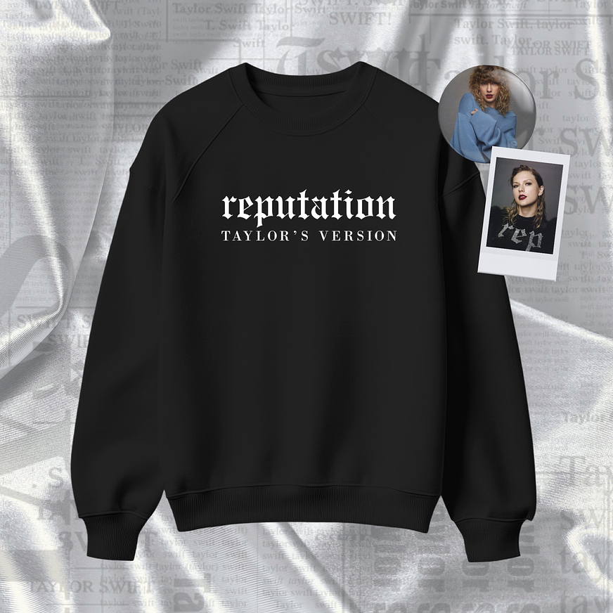 Polera Bordada Taylor Swift - Reputation (Taylor’s Version) 1