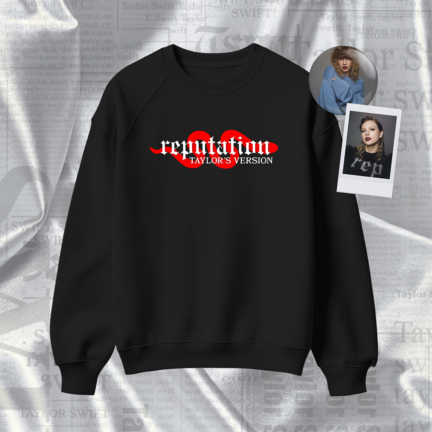 Polera Bordada Taylor Swift - Reputation (Taylor’s Version) #2 1