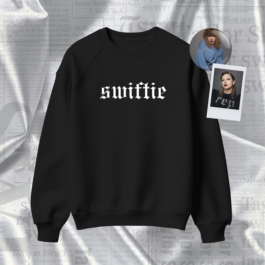 Polera Bordada Taylor Swift - Reputation “Swiftie” 1