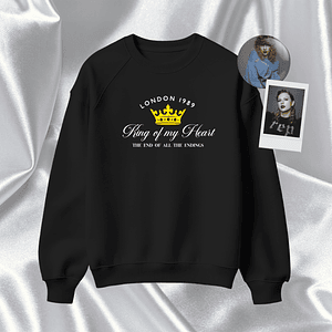 Polera Bordada Taylor Swift - Reputation “King of my Heart”