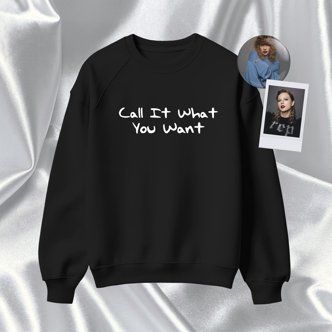 Polera Bordada Taylor Swift - Reputation “Call It What You Want” 1