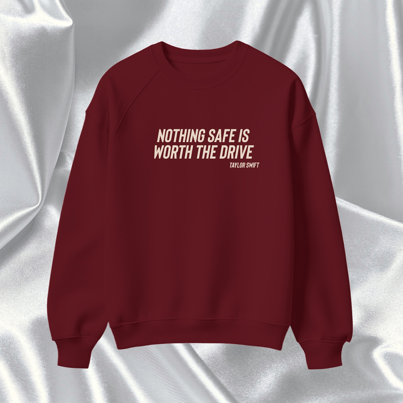 Polera Bordada Taylor Swift - RED TV “Nothing Safe Is Worth The Drive” 2