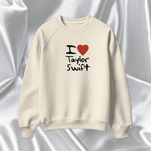 Polera Bordada Taylor Swift - “I Love Taylor Swift”