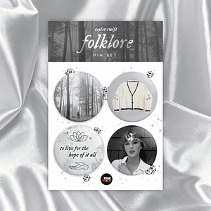 Taylor Swift - Folklore (Pin Set) #1
