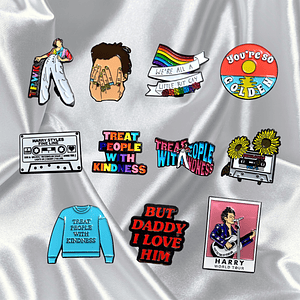 Harry Styles - Pines de Bronce (Enamel Pin)