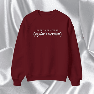 Polera Bordada - Taylor Swift “Every Version Is Taylor’s Version”