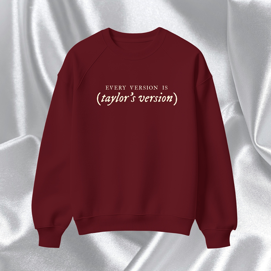 Polera Bordada - Taylor Swift “Every Version Is Taylor’s Version” 1